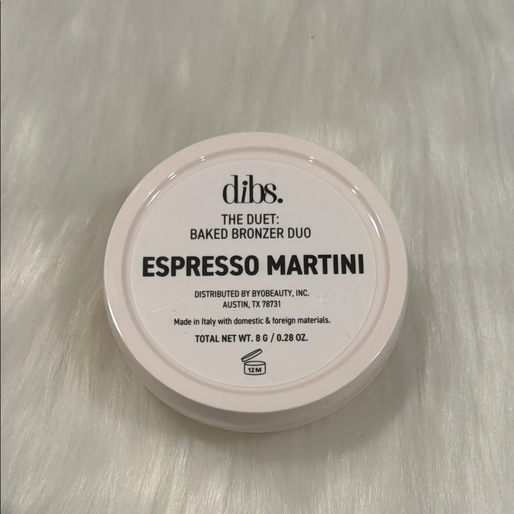 DIBS Beauty The Duet Baked Bronzer in Espresso Martini